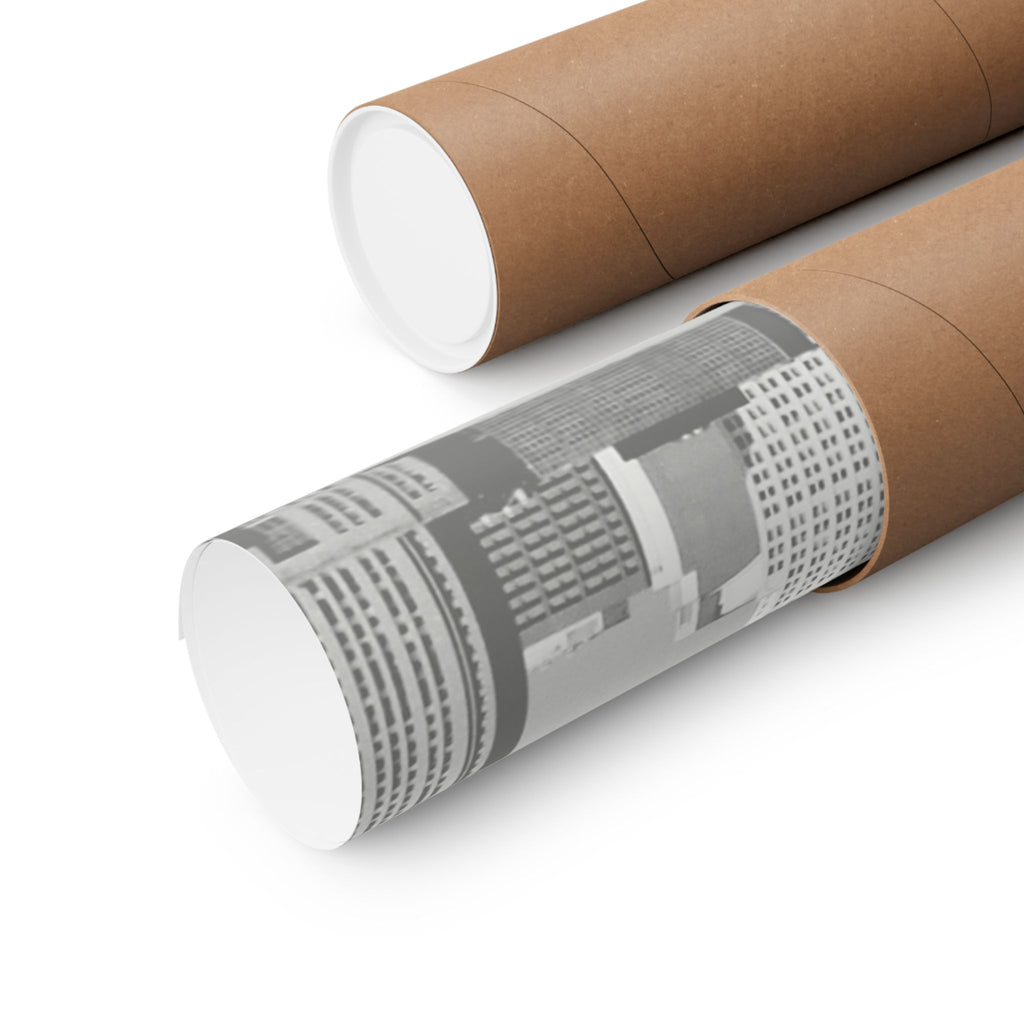 Motivational Hustle in Silence Matte Vertical Poster, Inspirational Wall Art for Home & Office - Office Decor, Dorm Room Poster